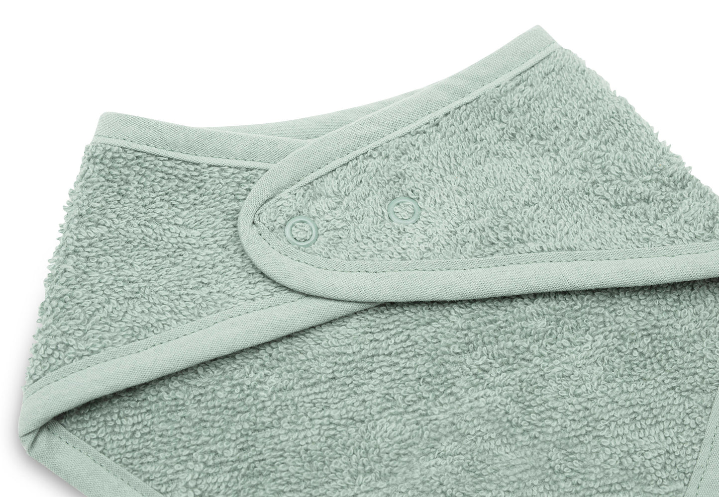 Lot de 2 bavoirs bandana en éponge - couleur Ash Green - Jollein