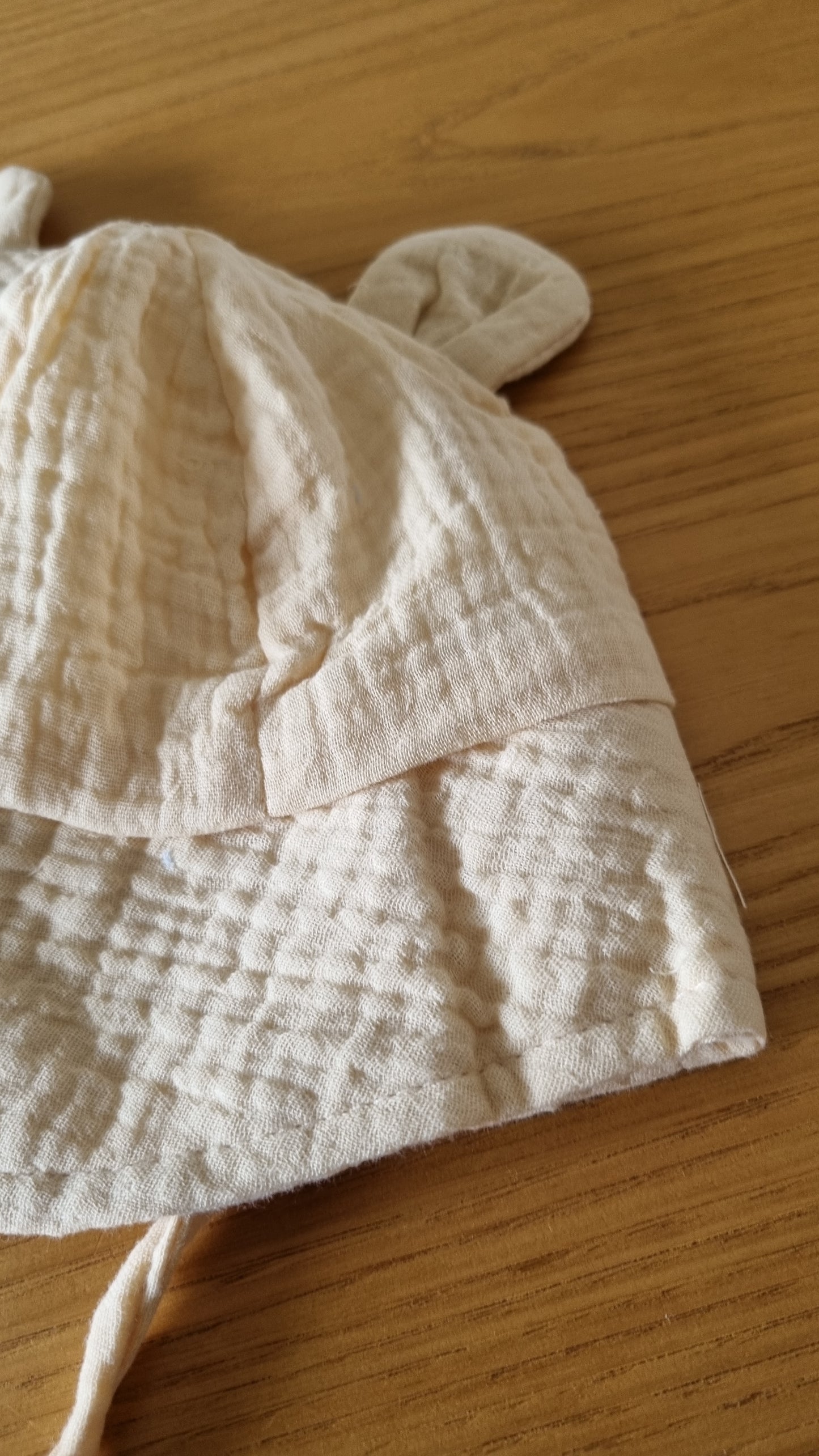 Chapeau de soleil bébé sable en coton hydrophile – Protection UV et sélection Saine - Skovlia