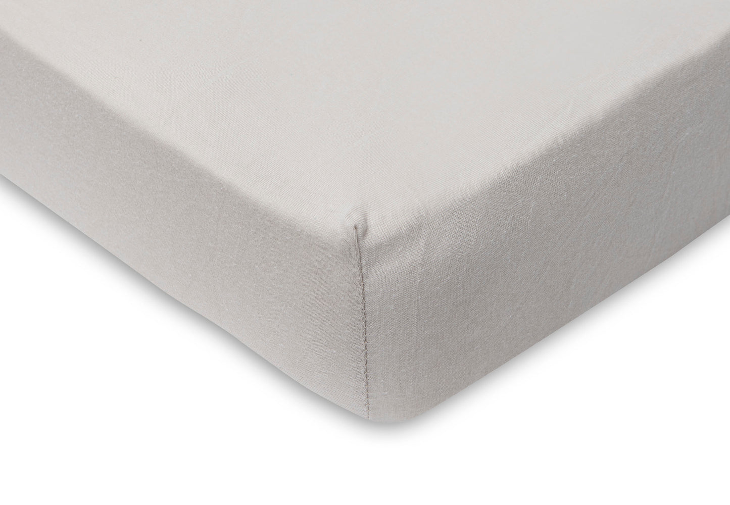 Lot de 2 Draps-housses en Jersey 60 x 120cm – Coloris Ivory / Nougat