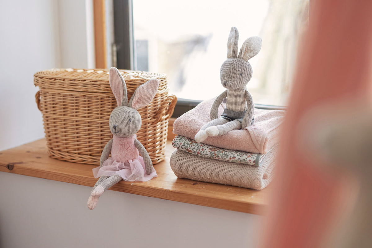Peluche lapin Nola Jollein 100% coton