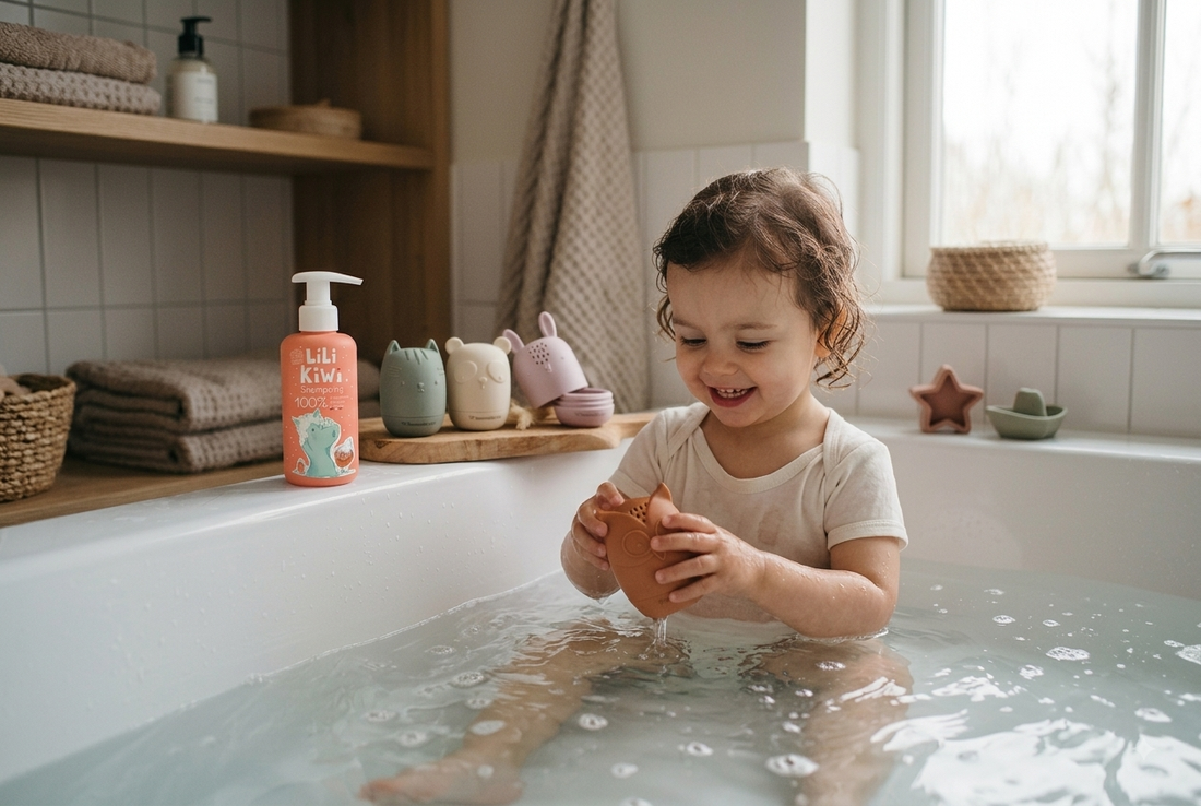 3 astuces simples pour un moment du bain calme, sain et joyeux
