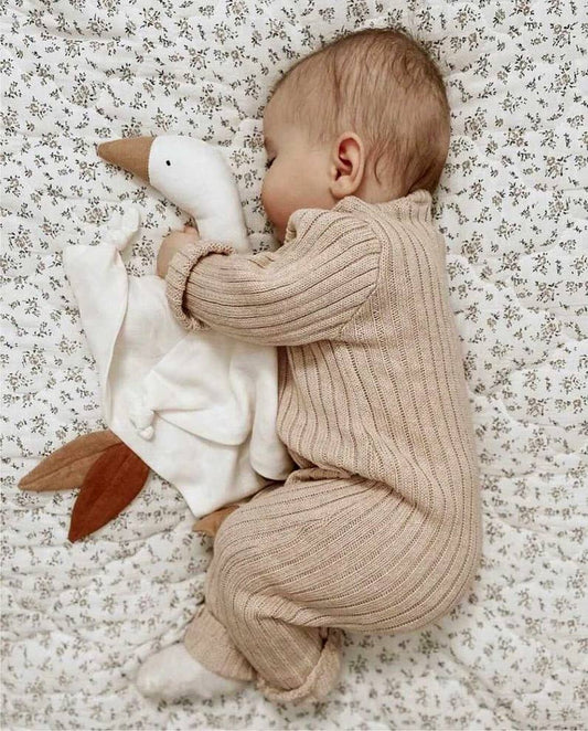doudou oie en coton bio