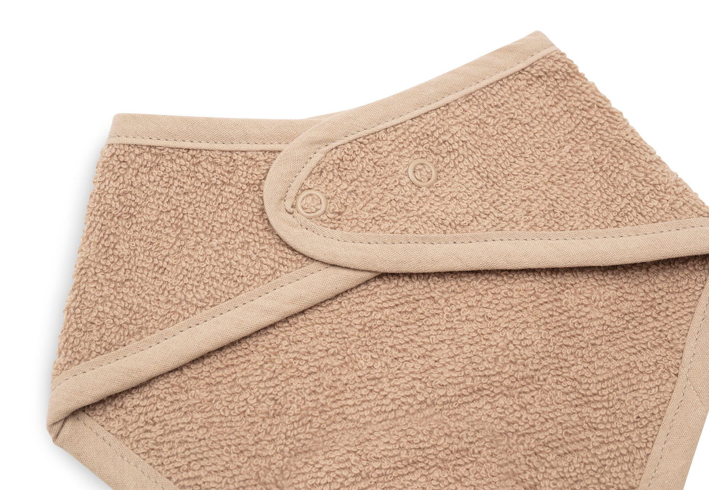 Lot de 2 bavoirs bandana en éponge - couleur Biscuit - Jollein