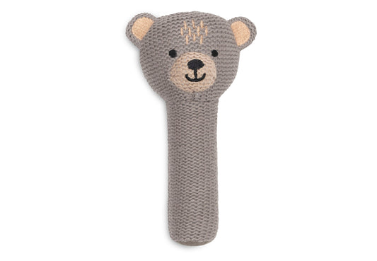 Hochet ours Bear  en maille - Jollein