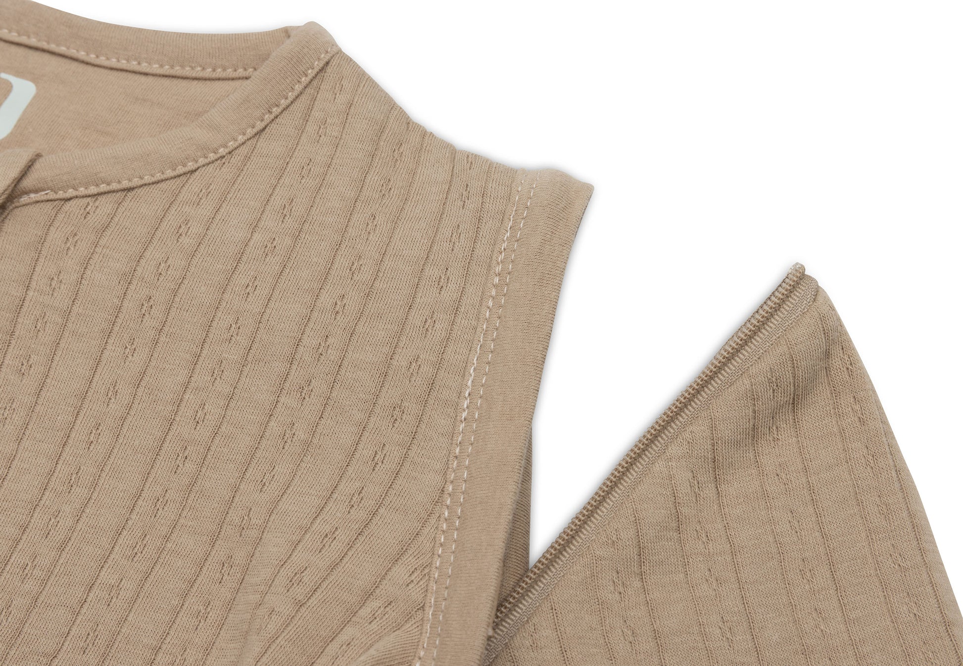 zoom Gigoteuse en Tricot à Manches Amovibles Ronde Ajour | Jollein