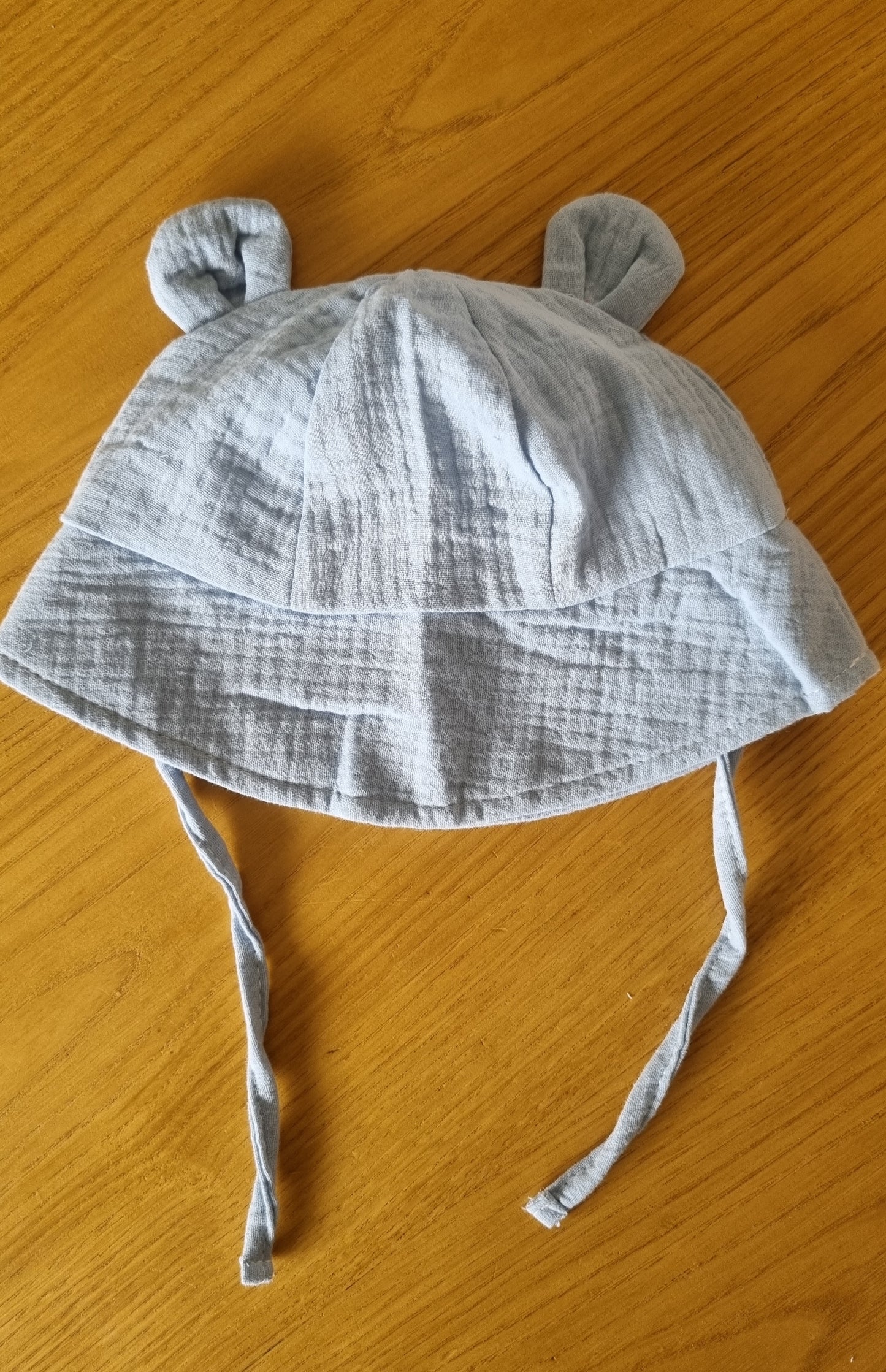 Chapeau de soleil hydrophile Bleu tendre frais et serein Skovlia