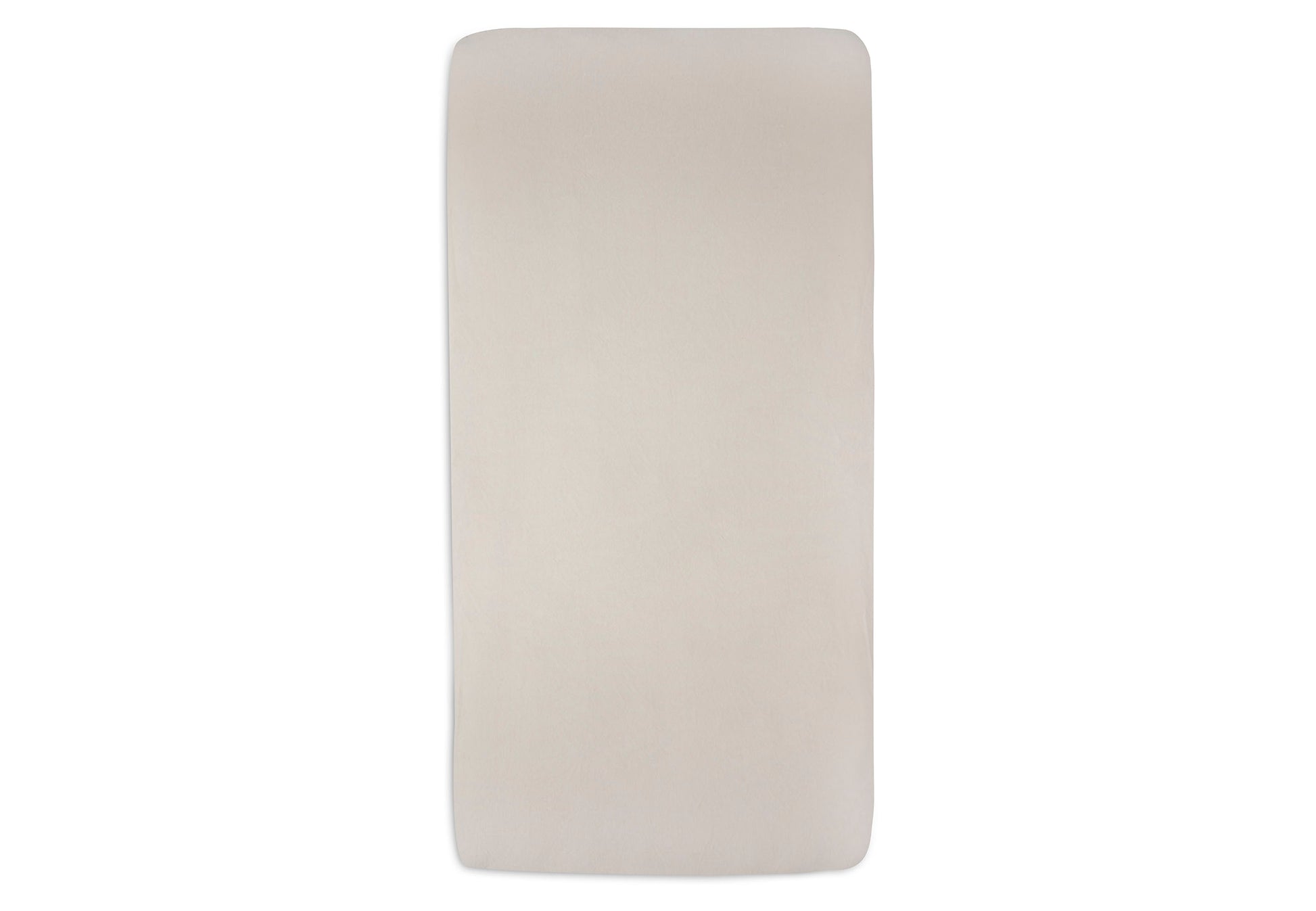 Lot de 2 Draps-housses en Jersey 60 x 120cm – Coloris Ivory / Nougat