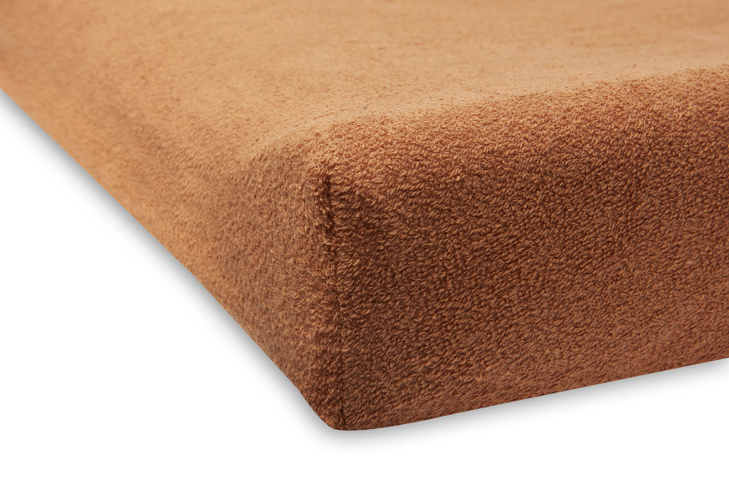 Lot de 2 Housses de Matelas à Langer en Éponge Caramel/Biscuit | Jollein