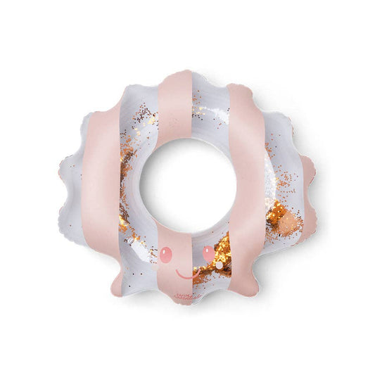 Bouée coquillage enfant - rose sally shell - Ø 65 cm