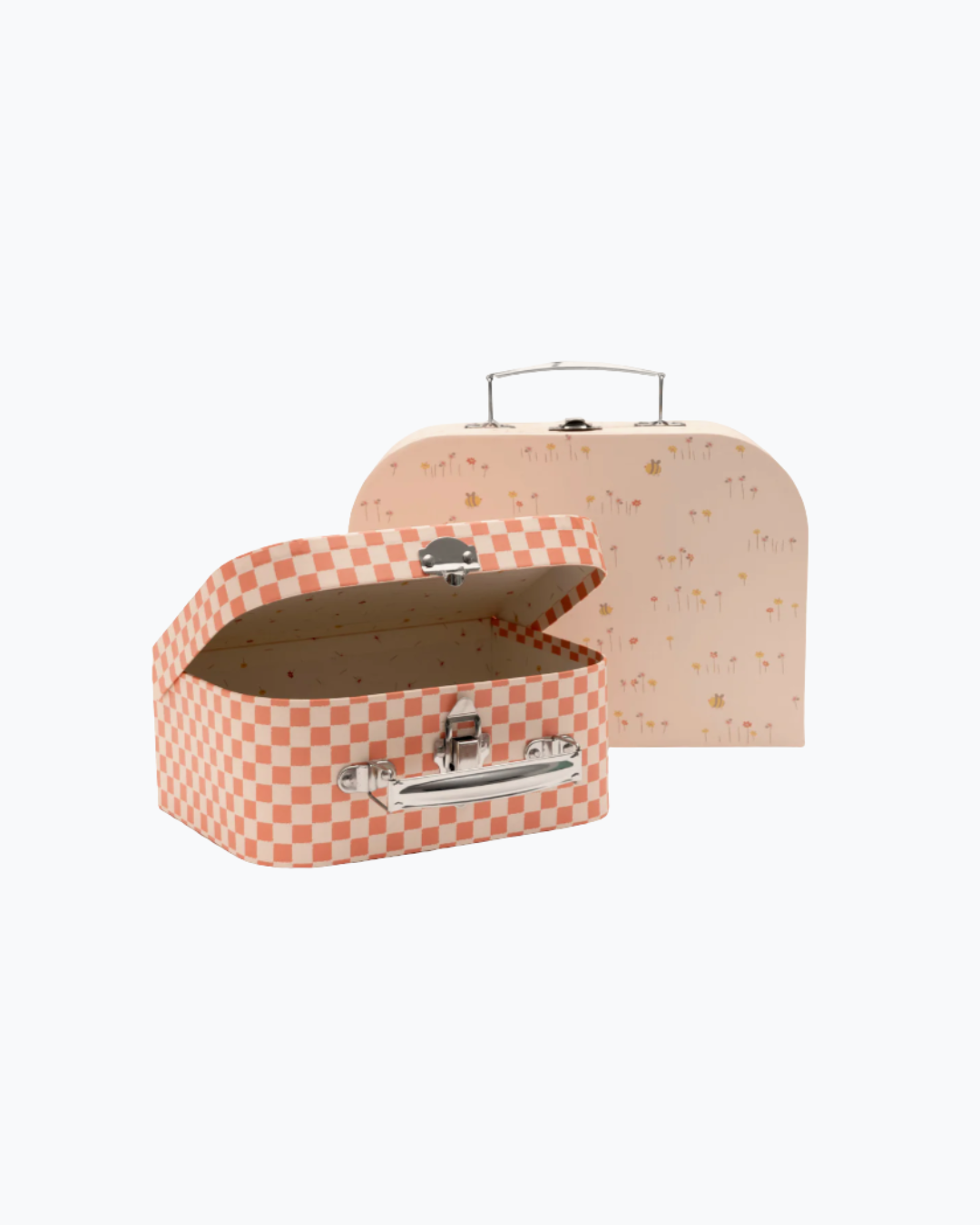Lot de 2 valisettes à jouets Jollein - Modèle Dinosaure ou Pretty Picnic