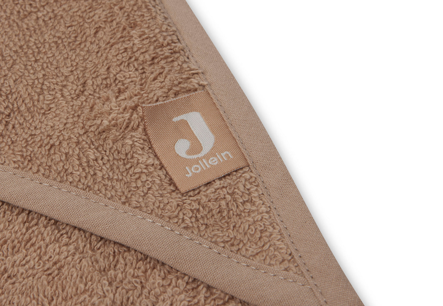 Cape de bain en éponge - couleur biscuit - 75 x 75cm - Jollein