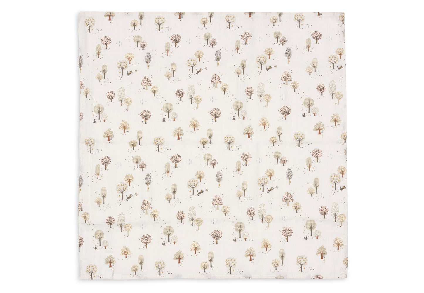 Lot de 3 langes en gaze de coton - 70x70cm - motif Tiny Park- Jollein