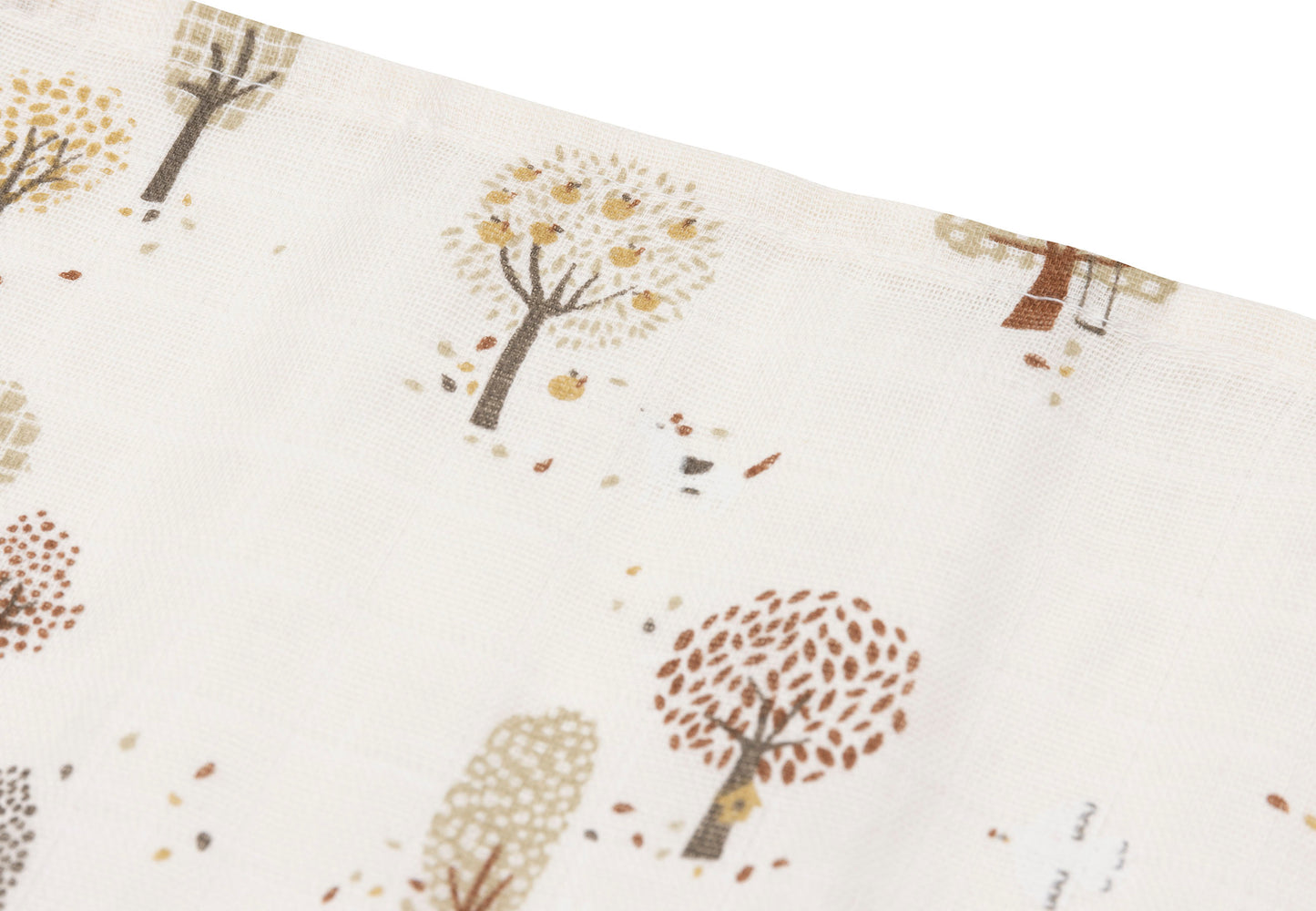 Lot de 3 langes en gaze de coton - 70x70cm - motif Tiny Park- Jollein