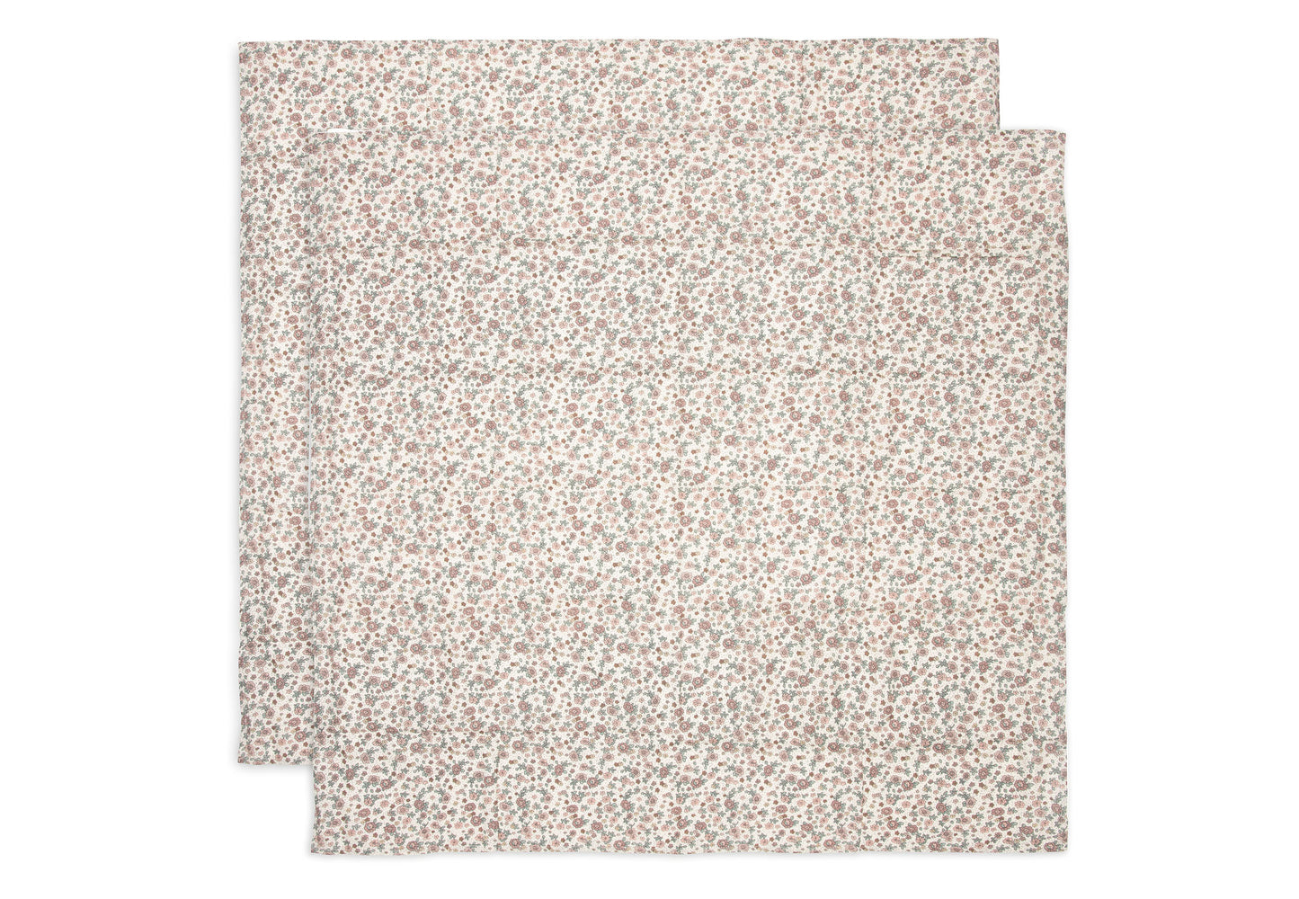 Duo de Maxi-langes Retro Flowers 115x115cm - Jollein