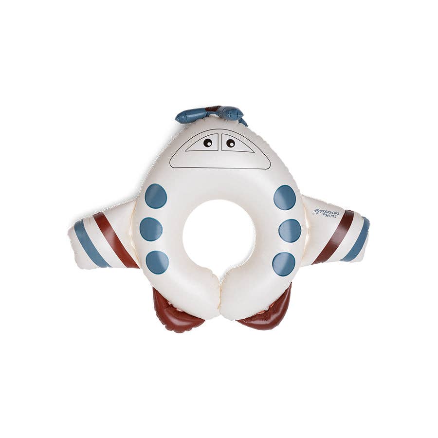 Bouée de natation avion - Multicolore - Peter Plane - Ø 55 cm