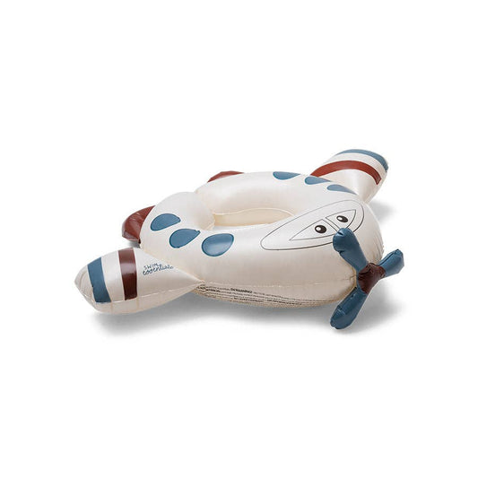 Bouée de natation avion - Multicolore - Peter Plane - Ø 55 cm