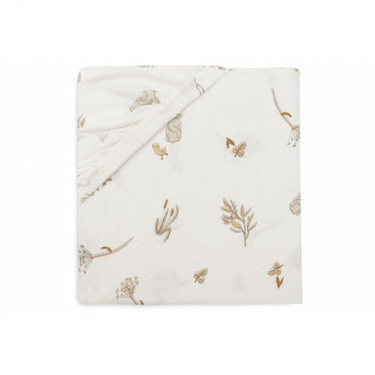 drap housse riverside jollein 60 120 coton 