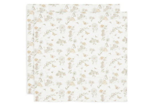 lot 2 langes dreamy mouse 70x70cm jollein