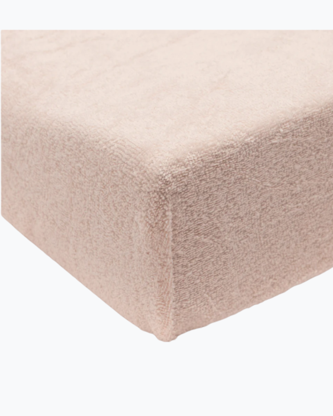 Lot de 2 housse matelas à langer en éponge 50x70cm Wild Rose/Blush Jollein