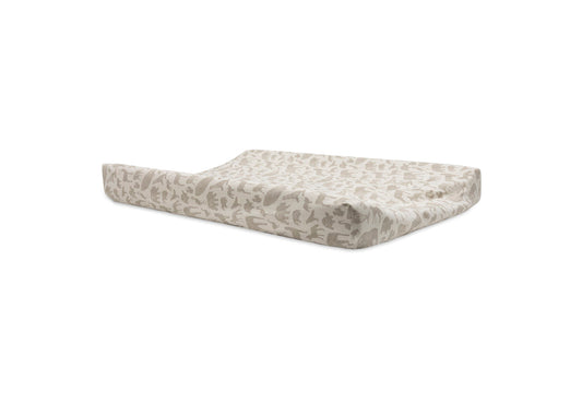 Housse de matelas à langer en jersey 50x70cm animaux nougat Jollein