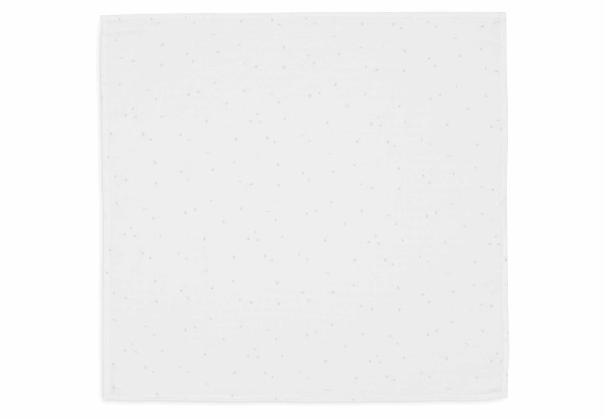 Langes en gaze de coton 70x70cm (Lot de 3) Twinkling Wild Rose jollein