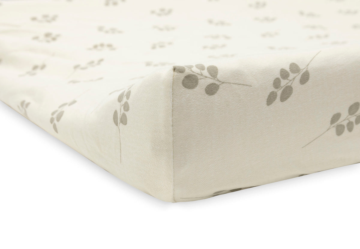 Housse matelas à langer en jersey 50x70cm twig olive green jollein
