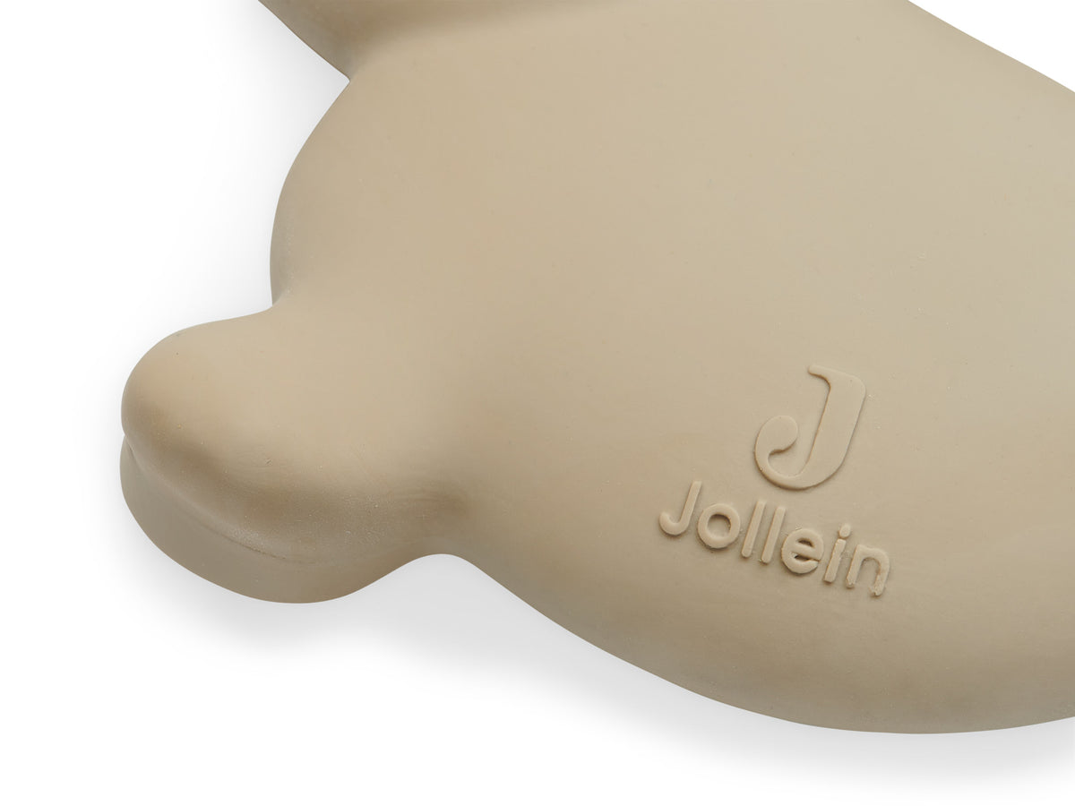 Anneau de dentition lapin jollein en caoutchouc naturel sans BPA PVC phtalates