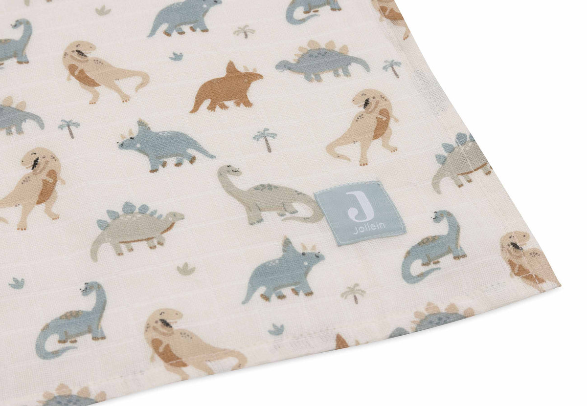 Maxi langes Roarsome jollein gaze de coton 115x115cm